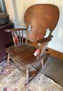 Vintage Rocker & Occasional Table