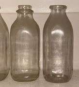 Early Glass Milk Bottles