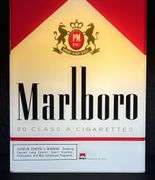 Marlboro Cigarette Lighted Store Display