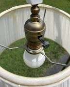Early Cast Iron Ornate Floor Mounting Reading Lamp