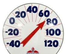 Standard Oil Thermometer