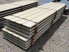 Nicorr Stormshield 29 Gauge Metal Siding/Roofing, qty: 25 sheets & Sure Loc #10 1.5" Hex Head Metal Screws, qty: 500 screws