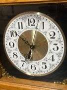 Solid Oak Cased Clock