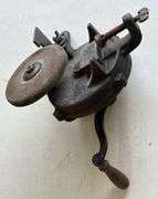 Bench Mounted Hand Crank Grinder