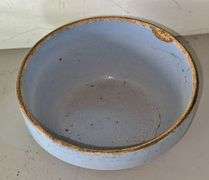 Uhl Blue Stoneware Mixing Bowl