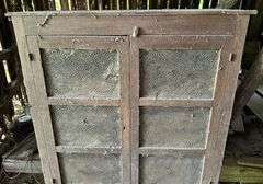 Primitive 12-Tin Door Pie Safe