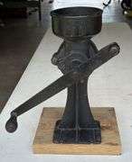Vintage Cast Iron Grist Mill