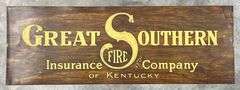 Great Southern Fire Insurance Company of Kentucky Metal Sign