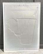 1969 Coca-Cola "Frozen" Metal Sign