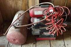 Powermate Air Compressor & Air Tank