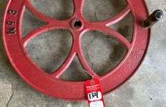 Early Cast Iron Fly Wheel