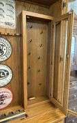 Solid Oak Gun Cabinet