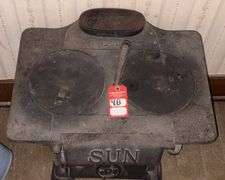 Early Sun Cast Iron Parlor Stove