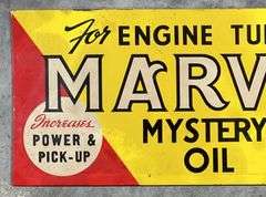 Marvel Mystery Oil Engine Tune Up Metal Sign