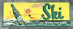 Ski Cola Metal Sign