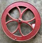 Early Cast Iron Fly Wheel