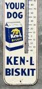 Ken-L Biskit Dog Food Metal Thermometer