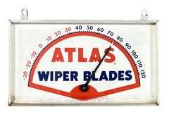 Atlas Wiper Blades Speedometer Thermometer