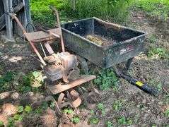 Agrifab Lawn Trailer & Ariens Tiller