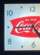Coca-Cola Swihart Products Lighted Clock