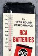 RCA Batteries Metal Thermometer