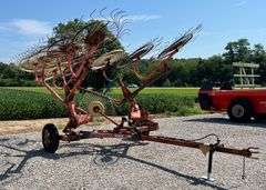 BEFCO 10-Wheel "V" Hay Rake