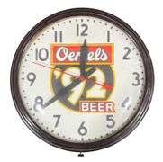 Oertel's '92 Beer Telechron Bakelite Clock