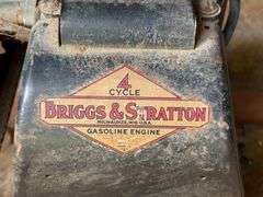 Briggs & Stratton 4 Cycle Engine on Wood Skids