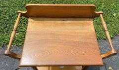 Early Oak Wash Stand with Drawer