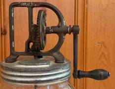 Dazey No. 40 Glass Butter Churn