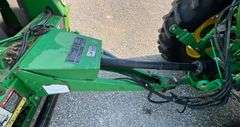 2008 John Deere 458 Round Hay Baler with Tandem Wheel Attachment