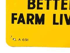 DeLaval Milkers Metal Sign