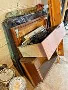 Contents of Cabinet, Tables & Frames