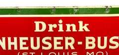 Drink Anheuser-Busch Grape Bouquet Metal Sign