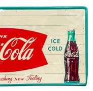 Coca-Cola "Enjoy That Refreshing New Feeling" Metal Sign