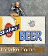 Sterling Beer Hanging Sign