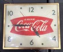 Coca-Cola Swihart Products Lighted Clock