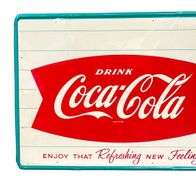 Coca-Cola "Enjoy That Refreshing New Feeling" Metal Sign