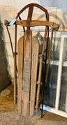 Vintage Champion Snow Sled