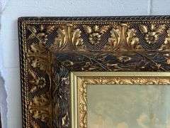 Massive Guiled Oak Leaf Framed Print