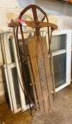 Vintage Champion Snow Sled