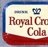 Royal Crown Cola Metal Bubble Sign