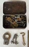 Vintage Brass Locks & Tag Collection