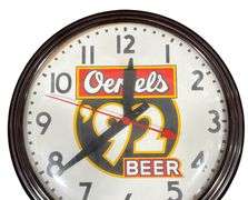 Oertel's '92 Beer Telechron Bakelite Clock