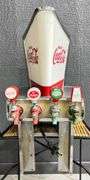 1950s  Vendo "Galaxie" Island Drink Coca-Cola Back Bar Light Up Dispenser
