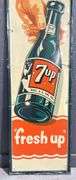 1946 7Up "Fresh Up" Metal Sign