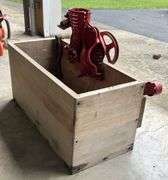 Cast Iron Hand Crank Corn Sheller