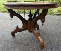 Early Decorative Oak Occasional Table