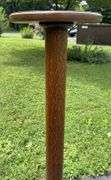 Vintage Tiger Oak Display Stand