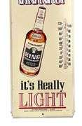 Brown-Forman's King Blended Whisky Metal Thermometer